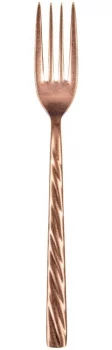 Вилка столовая Vega Retro 21 CM copper