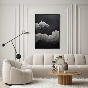 Постер на холсте Restless ocean 75X105 CM