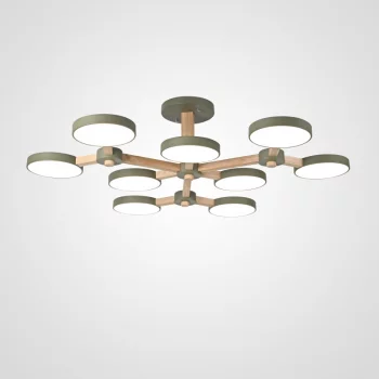 Потолочный светодиодный светильник Turna 103X103X24 CM