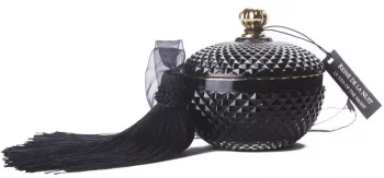 Свеча ароматическая Black Round Art Deco 65 часов горения