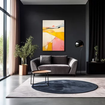 Постер на холсте Landscape Collection Valley of Pyrimids 75X105 CM