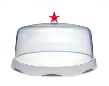 Тортовница подарочная merry tray большая белая
