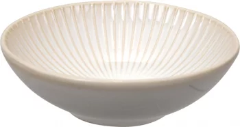 Чаша фарфоровая Textured Bowl Ø11 CM серо-белая