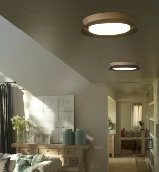 Потолочный светильник Tender LED 45X45X8 CM чёрный