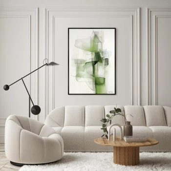 Постер на холсте The Structural 75X105 CM
