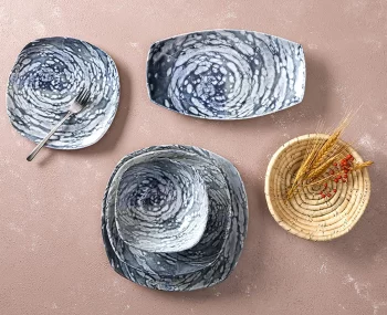 Тарелка овальная Vortex 21X16 CM