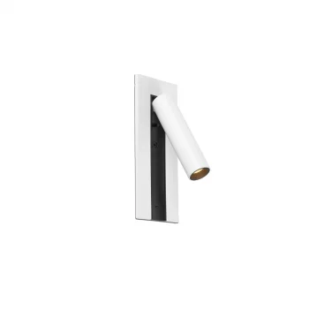 Бра с ридером USB белое LED 4W 2700K 18.5X8X6.9 CM