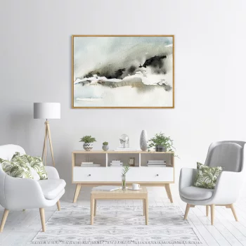 Постер на холсте Melody of mountains 105X75 CM