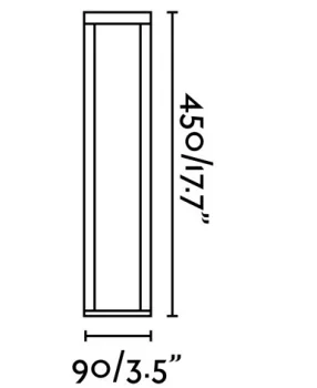 Ландшафтный светильник Chandra LED 9X9X45 CM