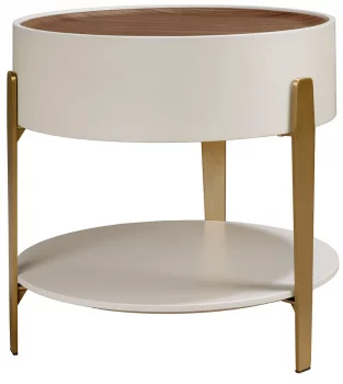 Круглый вспомогательный столик Roni 52X52X50 CM