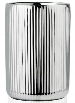 Стакан для зубных щеток Silver Ceramic