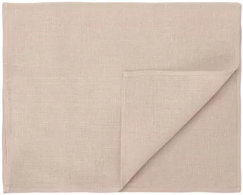 Дорожка на стол из стираного льна Essential 45X150 CM бежевого цвета