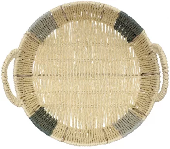 Корзина плетеная Bodhran Sage Ethnic 29X29X19 CM