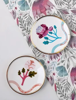Блюдце из фарфора Botanica Ø15 CM