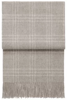 Плед из шерсти альпаки Superior 130X200 CM Beige/white