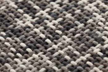 Ковёр вязаный шерстяной Lama 200X300 CM серый