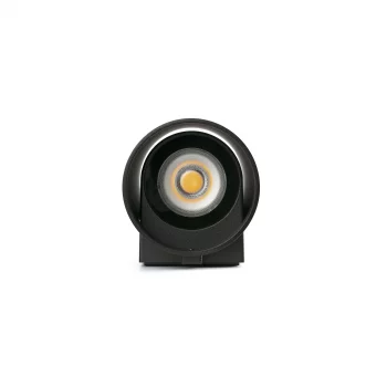 Настенный светильник KOV 2L круглый черный LED 2x6W 2700K 34°/34°