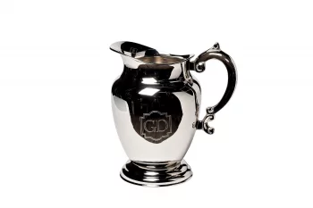 Кувшин для воды из латуни, хром 22 CM