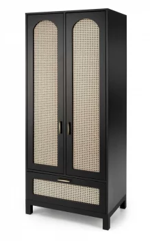 Шкаф Halmar BALI S-1 (черный)
