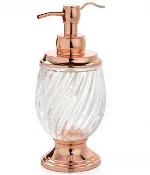 Диспенсер для жидкого мыла Luxe Glass and Copper