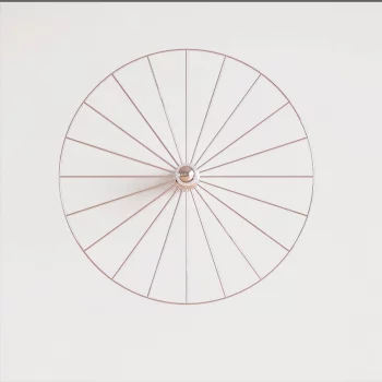 Настенный светильник Wheel 60X15 CM