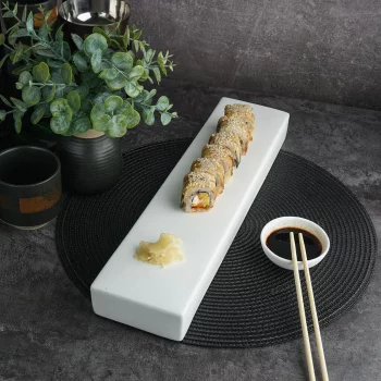 Платформа для закусок White Matt Panasia 41X10X4 CM