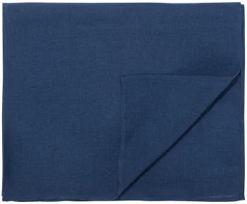 Дорожка на стол из стираного льна Essential 45X150 CM синего цвета