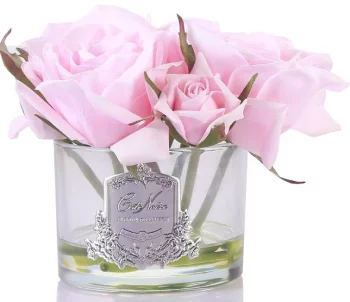 Букет из 5 роз ароматизированный Rose french pink 17X17X17 CM
