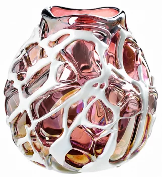 Стеклянная ваза Murano 18X18X19 CM
