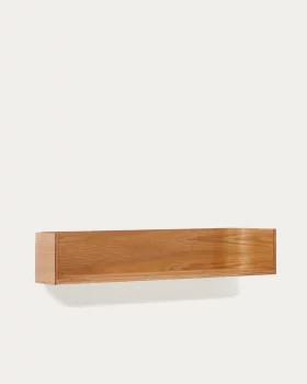 Полка Octavia из ясеневой фанеры FSC Mix Credit 90X20 CM