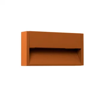 Уличное настенное светодиодное бра Grada-2 коричневый 25X12.8X4.6 CM
