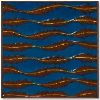 Постер Vintage print of Japanese textile 105X105 CM