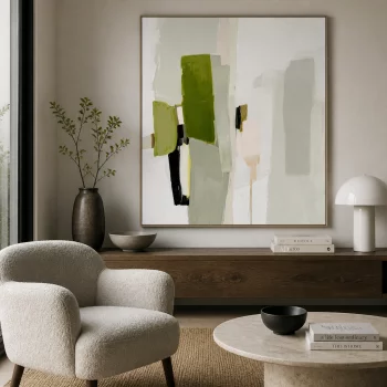 Постер Green View 100X100 CM