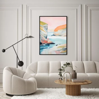 Постер на холсте Landscape Collection The sea flow 75X105 CM