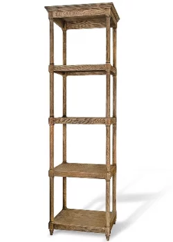 Стеллаж дубовый Denis Vintage 61X45X208 CM