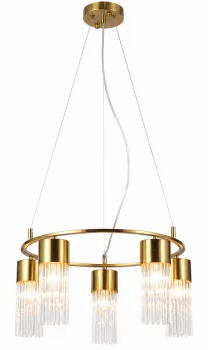 Каскадная люстра Cesana