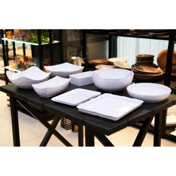 Салатник 3000 мл 28*10,5 см круглый White пластик меламин P.L. Proff Cuisine