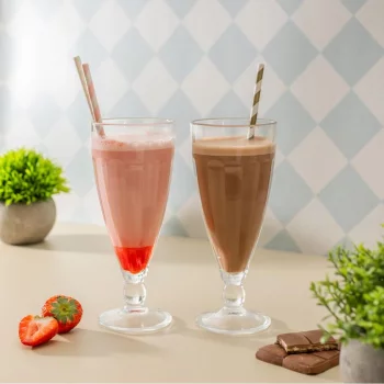 Бокал для коктейля 300 мл "Триумф" d 8 см h19 см Milkshake ОСЗ [12]