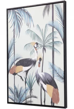 Интерьерное панно Сrowned Сrane 60X90 CM