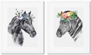 Диптих Graceful couple 42X52 / 42X52 CM