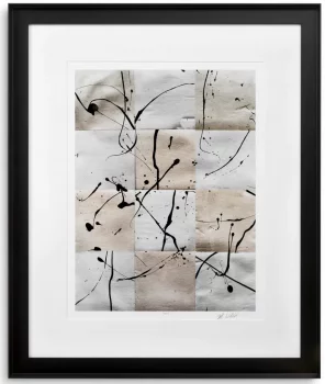 Композиция из двух постеров Ink Casting by Michael Willett 79X94 / 79X94 CM