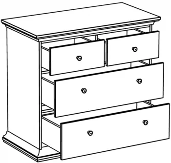 Комод Reina 96X48X88 CM