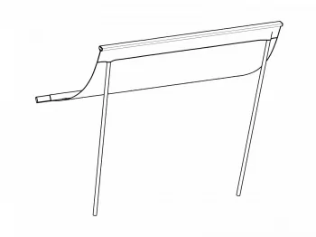 Текстильный навес Campi 170X140 CM