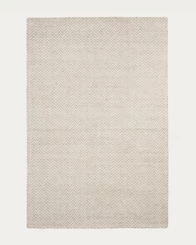 Ковер Calira из жаккардовой шерсти, бежевый 300X200 CM