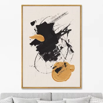 Постер на холсте Angry Bull 75X105 CM