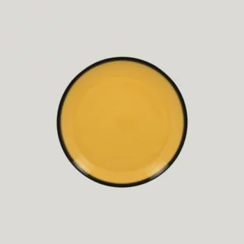Тарелка круглая RAK Porcelain LEA Yellow 18 см (желтый цвет)