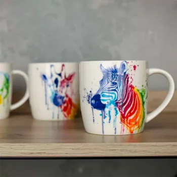 Кружка Zebra Watercolor 350 ml