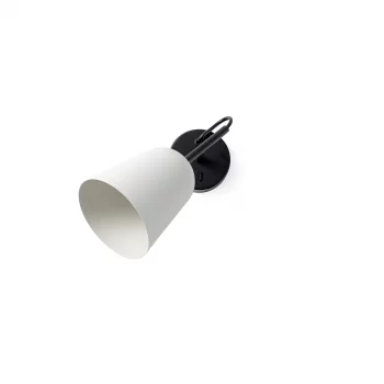 Настенный светильник Studio белый абажур 1xE14 22.5X11X22.8 CM
