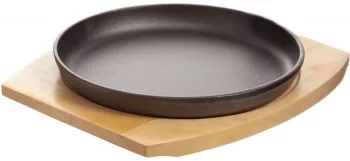 Чугунная тарелка на подставке Ø22 CM