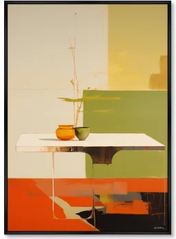 Постер на холсте The Lunch time 75X105 CM